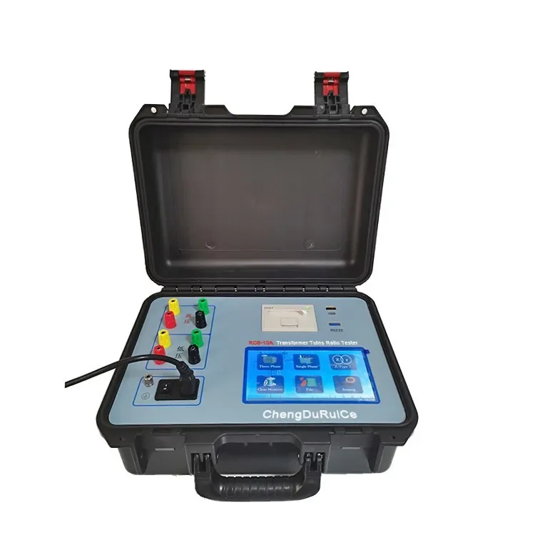 Electric RCBI-70 turns ratio group tester High Professional 0.9-10000 3 phase transformer turns ratio tester