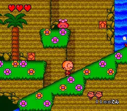 16bits PC Engine HU-CARD : PC GENJIN 2 ~ PITHECANTHROPUS COMPUTERURUS ( Bonk's Revenge )