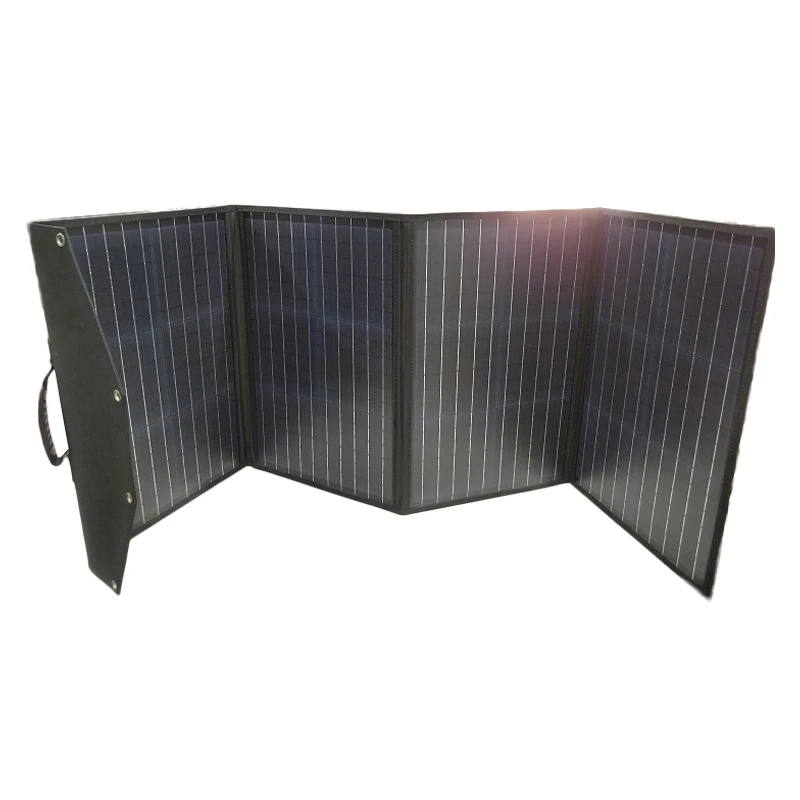 YYHC-Portable Solar Energy Mobile Charger Flexible Solar Panels for Battery 60W 80w 100w 120w CE Sunpanel 12v Foldable  455*35