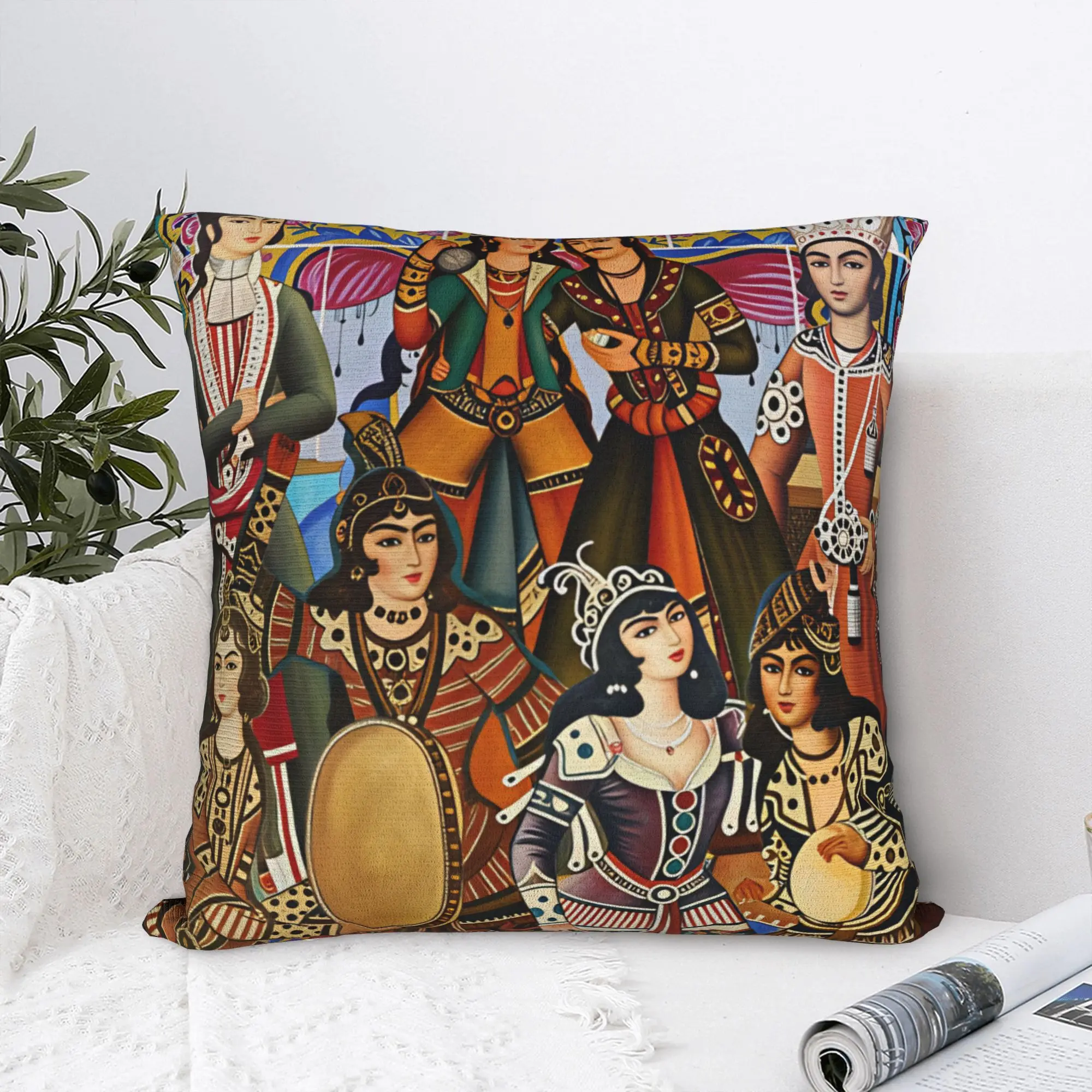 Miss Wong Vladimir Tretchikoff Pillow Case  Comfy Pillow Cover For Office Car Home Decor Novelty Pillowcases