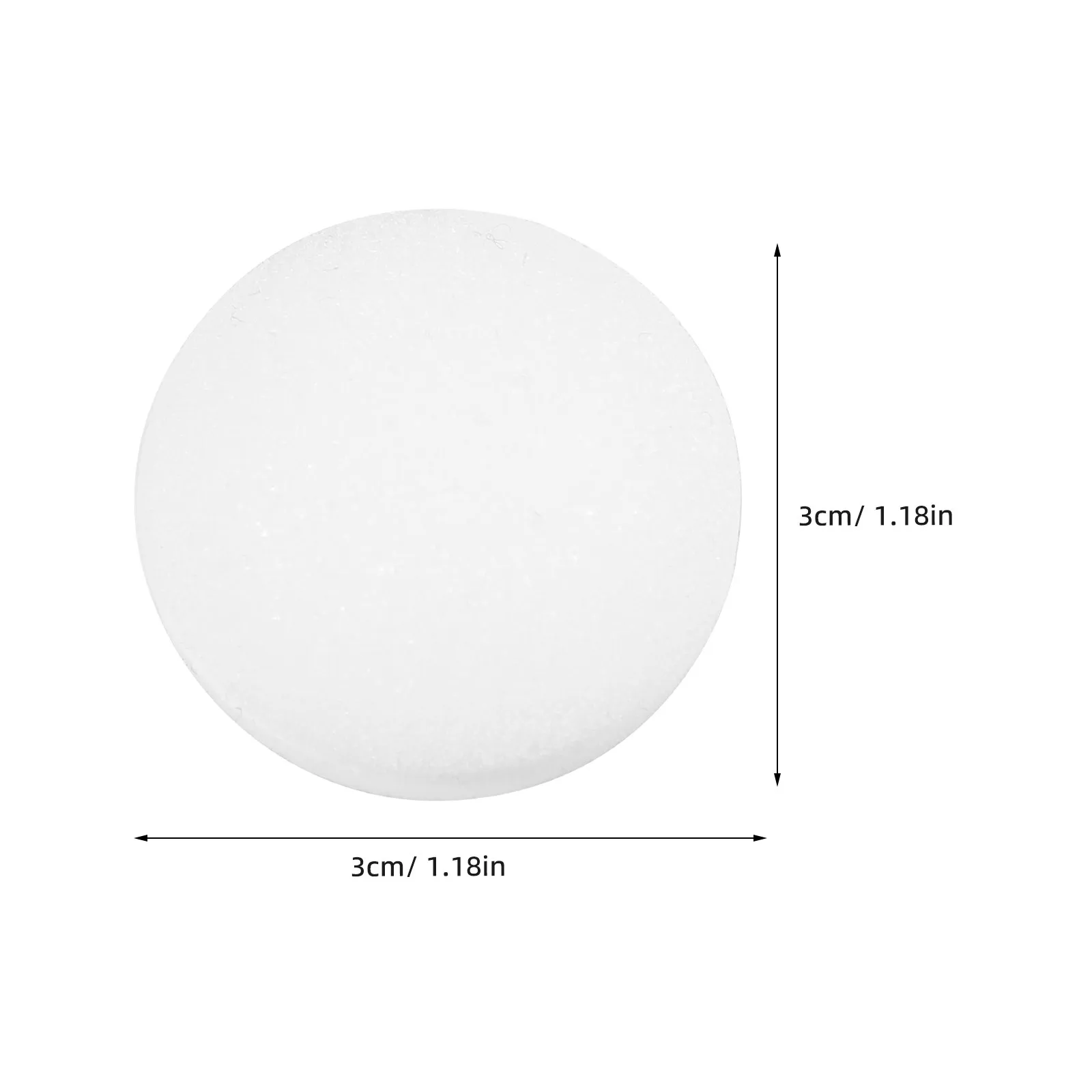 10Pcs Circular Foam Blending Pads Easy Replace Design for Distress Ink Pads Card Making Embossing Ink Art Supplies Blending