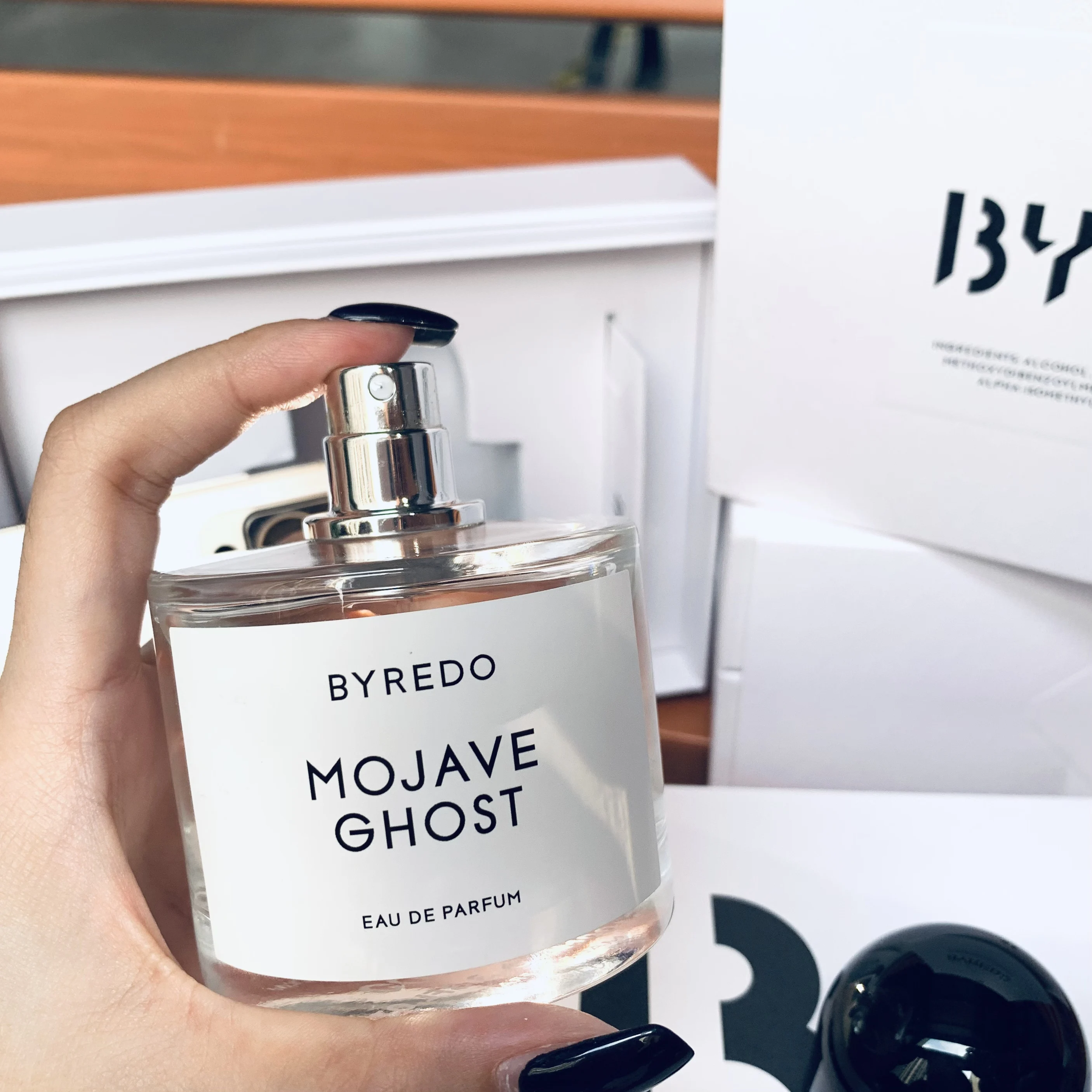Парфюмерный спрей Byredo Mojave Ghost -100 мл/3,3 унции, свежий и стойкий, новый продукт, продвинутая простая упаковка, первый выбор для ф.
