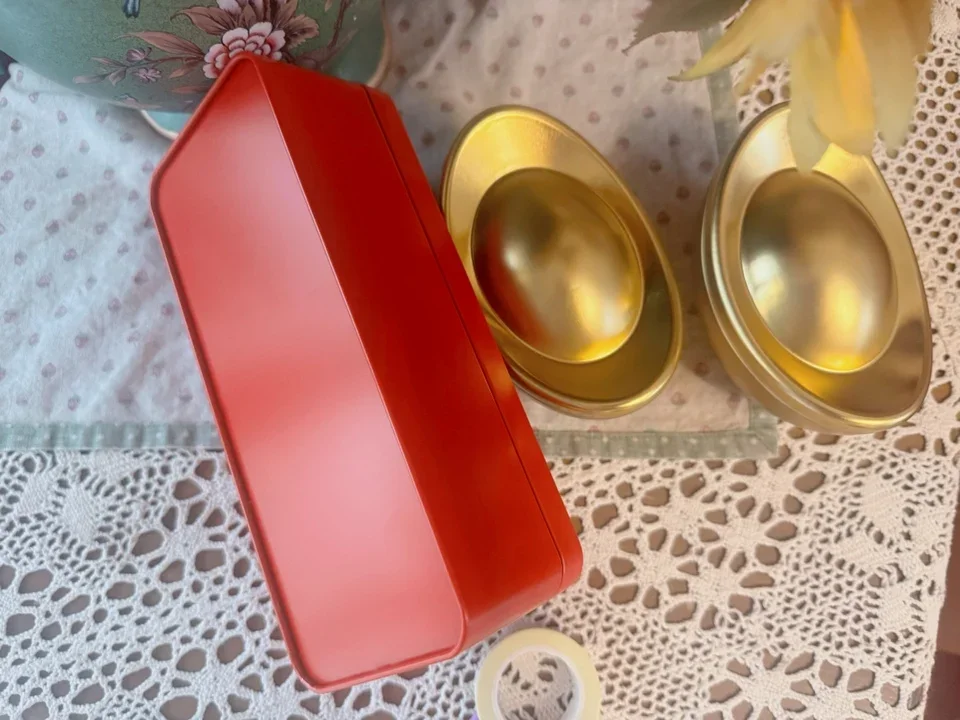 2026 New Flower&Bird Wedding Candy Packaging Box Large DIY Baking Cookies Tin Storage Iron Box Valentine's Day Metal Gift Box
