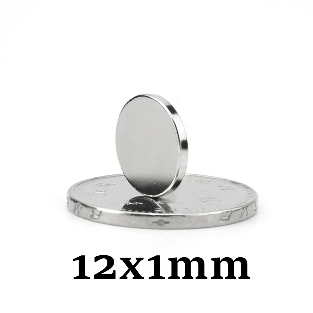 20-1000pcs 12x1mm Magnet Small Round Magnet Strong magnets Rare Earth Neodymium Magnet 12*1mm