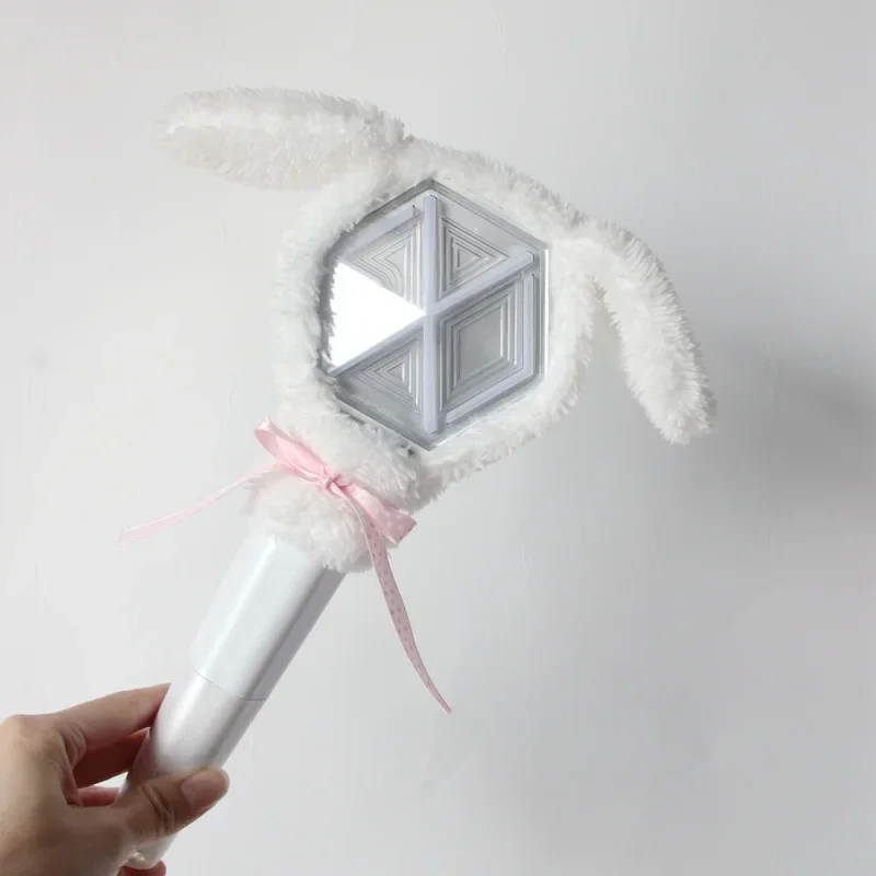 1pcs Kpop Lamp Cover for EXO Lightstick Plush Protective Cover for Decorate EXO Light Stick