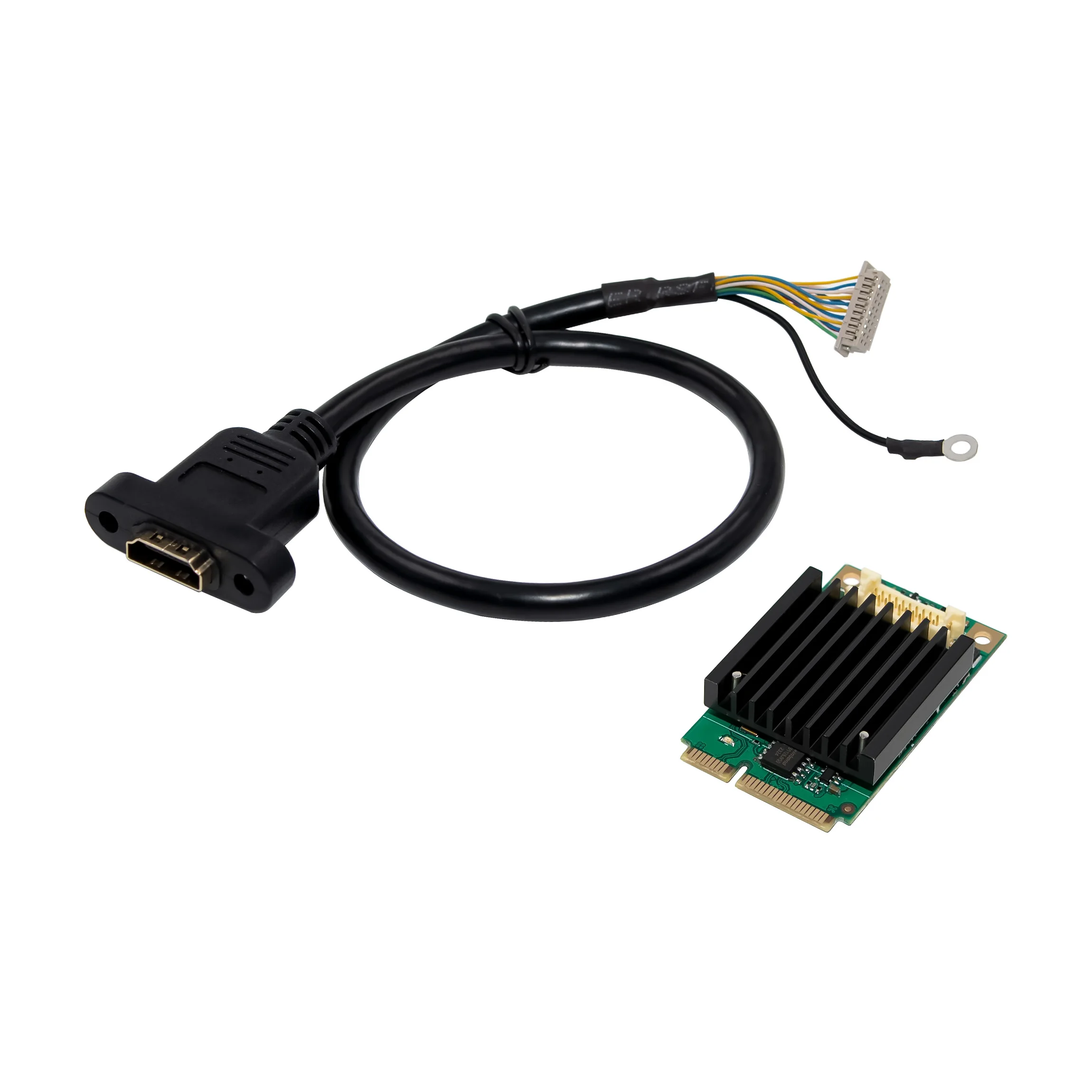 بطاقة رسومات SUNWEIT ST421 MiniPCIE SM768 HDMI عالية الوضوح عالية السرعة