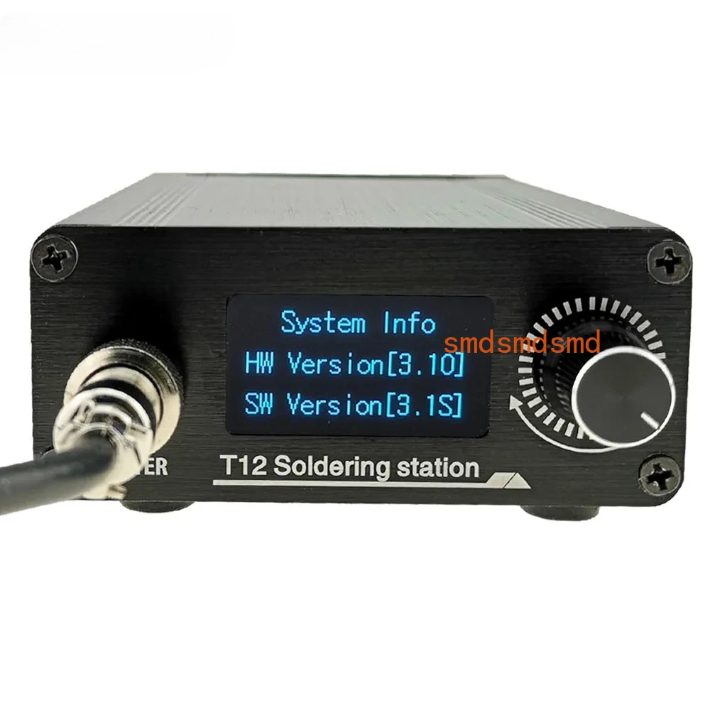 

STM32 V3.1S T12 Soldering Station OLED DIY Aluminum Alloy FX9501 Handle Electric Tools Holder Auto-sleep T12 Iron Tips