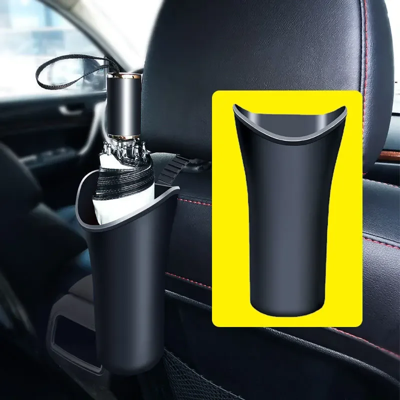 

Car Umbrella Storage Box Versatile Space Saving Auto Umbrella Rack Holder Car Backseat Cup Holder Auto Garbage Can