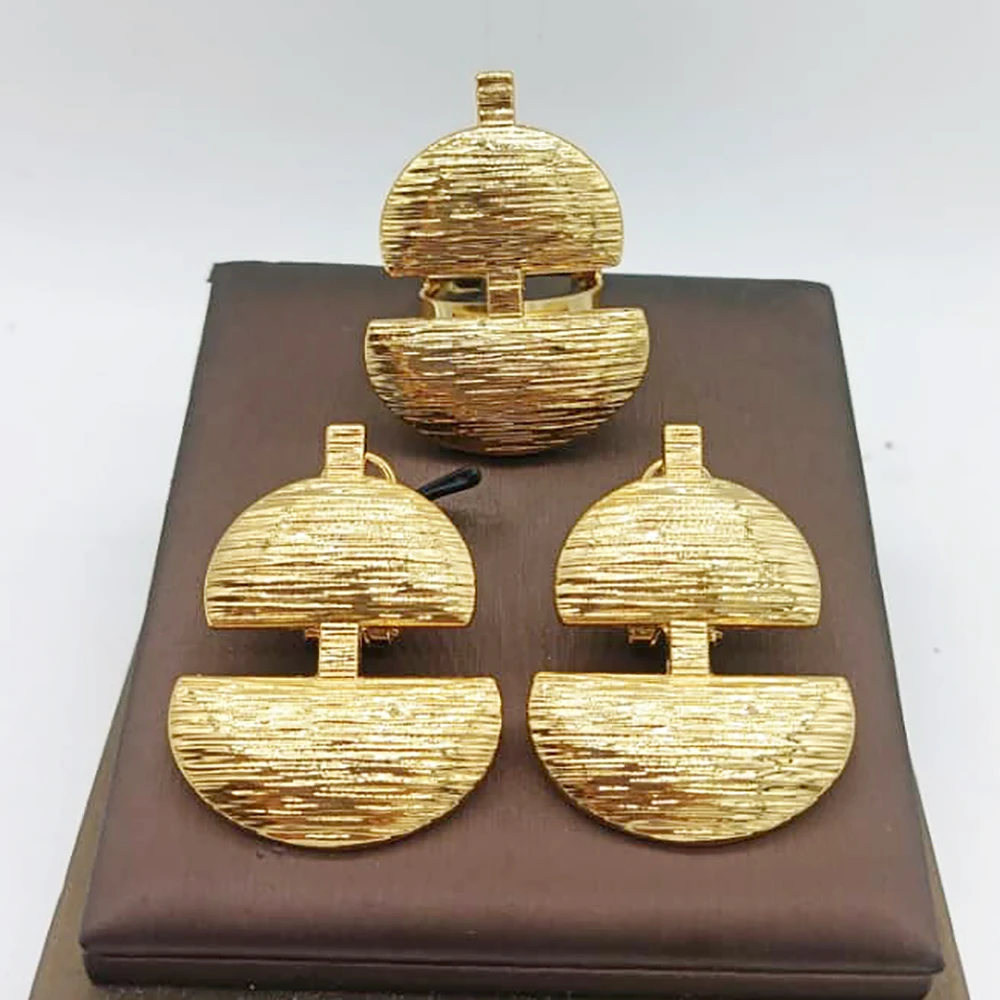 YM Dubai Gold Jewelry Set 7