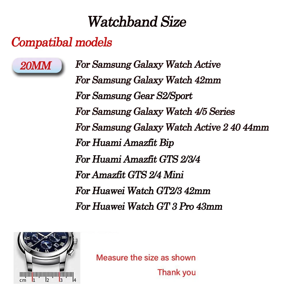 20mm Resin Watchband For Huawei Watch GT3 GT2 42mm Strap Belt Wristbands For Watch GT 3 Pro 43mm Bracelet Smartwatch Accessories