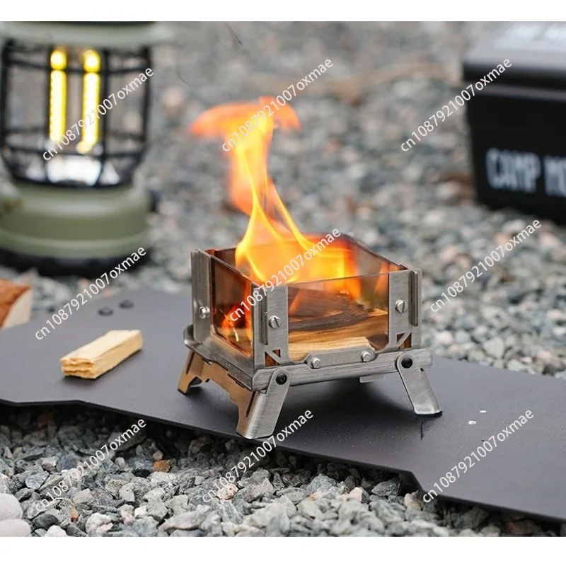 Outdoor mini oven desktop wood burner, aroma burner, portable camping burner, mosquito coil burner wholesale