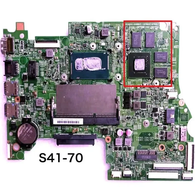 For Lenovo S41-70 Laptop Motherboard Independent graphics Mainboard 100% tested fully work