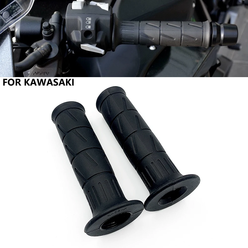 For Kawasaki Ninja ZX-6R ZX6R ZX-7R ZX-9R ZX-10R Ninja300/250 ER6N/F Handle Bar Motorbike Hand Grips Handlebar Grip Anti-Skid