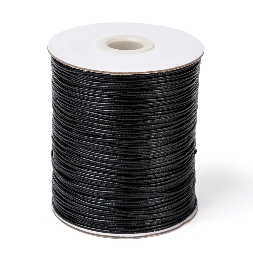 PandaHall 185 Yards/Rolle Koreanische Gewachste Polyester-Perlenschnur, 1,2mm Umweltfreundlich für Armband-Halsketten-Schmuckherstellung & Bastelbedarf – Detail 7