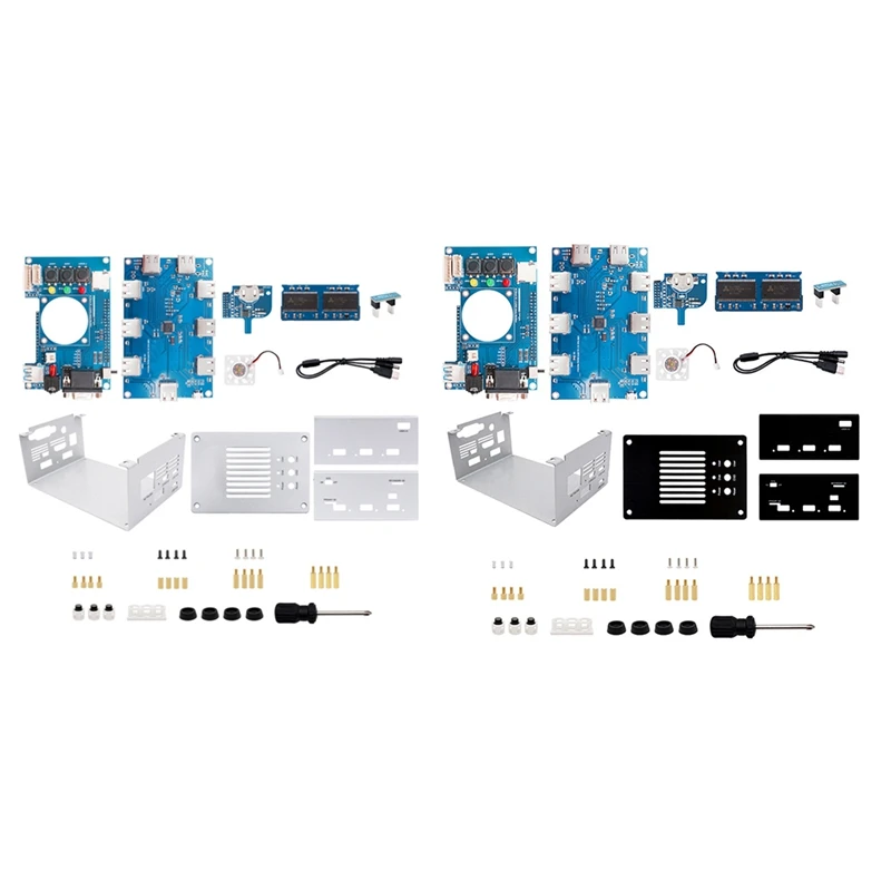 

New For Mister FPGA 128MB Motherboard V2.9+USB Hub V2.1 With DIY Metal Case Kit For Terasic DE10-Nano Mister FPGA