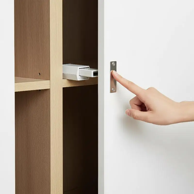 Heavy Duty Magnetic Cabinet Door Push Opener Strong Suction Easy Install for Kitchen Wardrobe Hidden Cupboard Drawer
