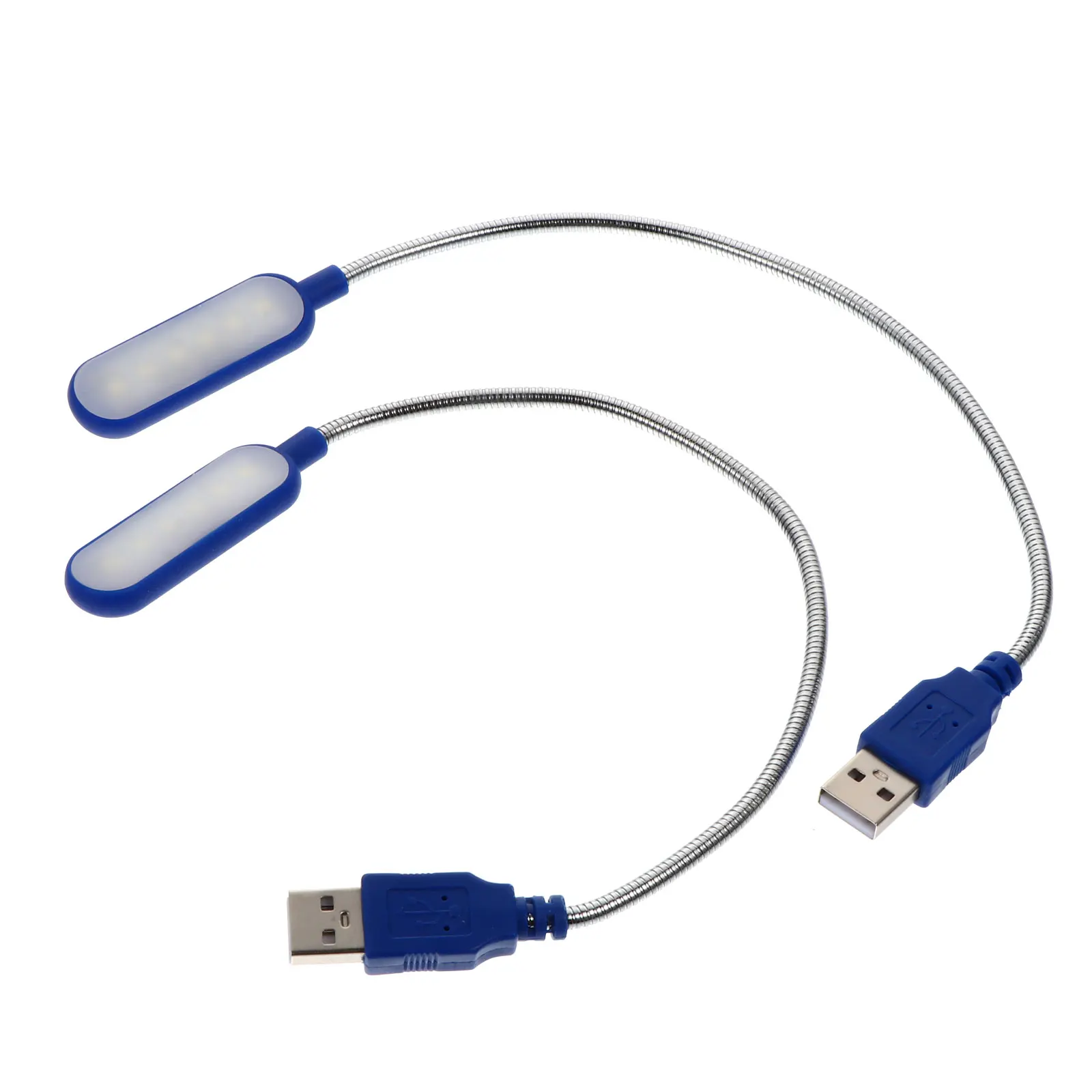 

2Pcs Portable USB Mini Laptop Reading Lamp Adjustable Clip Light for Computer Notebook Work Study Use USB Lamp