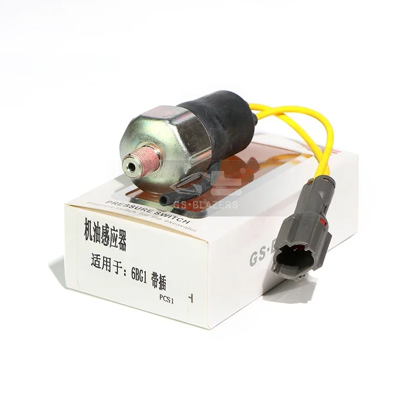 

8-98249724-0 Oil Pressure Sensor Switch ZX120 4BG1/6BG1 Engine For ISUZU Hitachi Parts Excavator Accessoriess