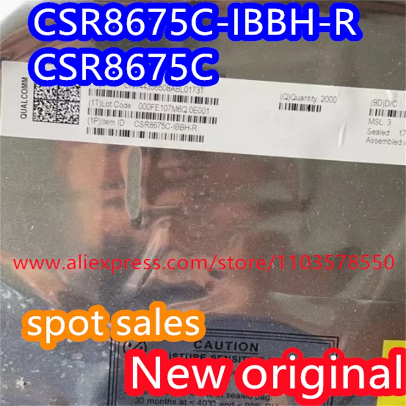 1PCS 100% New original CSR8675C-IBBH-R CSR8675CG CSR8675C CSR8675 8675CG 8675-CG low-power wireless Bluetooth control chip IC