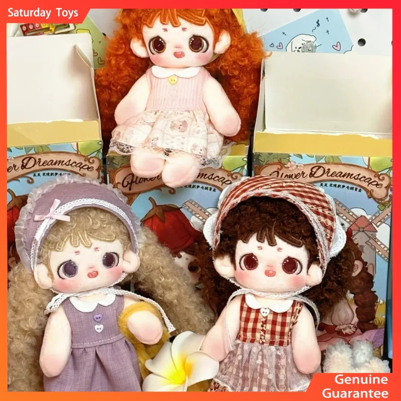

Heyone Furfur Flower Realm Dream Weaving Blind Box Hewan Fufu Cute Figure Doll Trendy Toy Gift For Girls Ornaments Figure Glue
