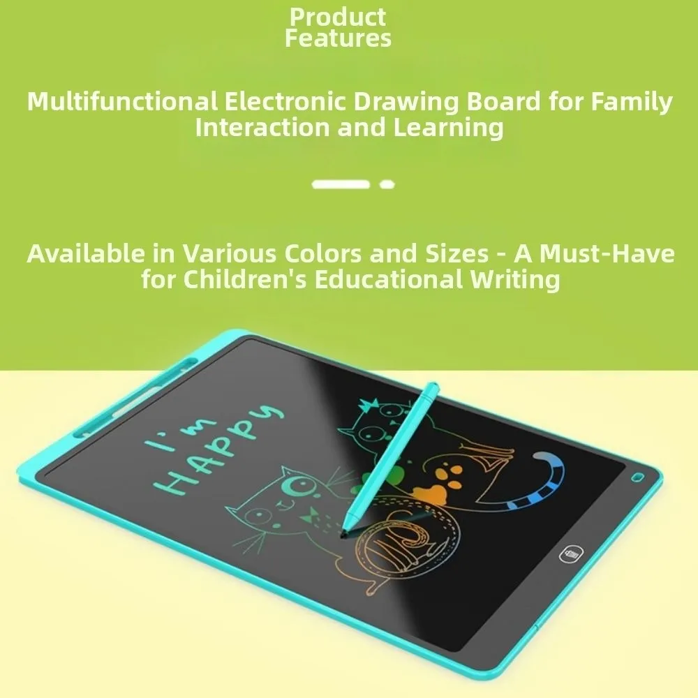 New 4.4/6.5in LCD Drawing Board Multicolor Plastic Writing Tablet Digit Magic Blackboard Art Painting Tool Child's Gift