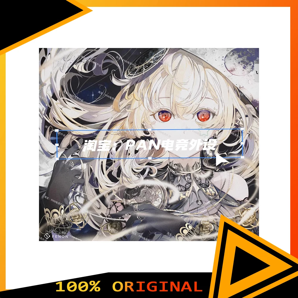 PAN Esports DEVIL Glass Mousepad Smooth and Speed Mouse Pad FPS Coating Full Coverage Primer For APEX CSGO PC Accessories Gifts