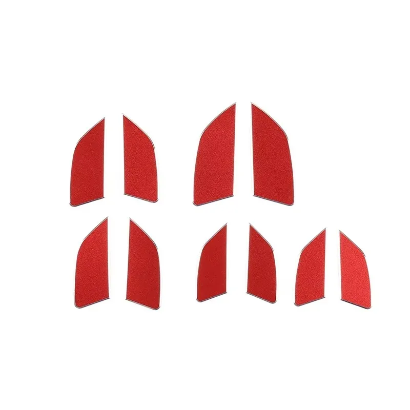 

Tiy 10 Pcs Wildtrak Car Interior Door Panel Trim Sticker Patch Aluminum Alloy for Ford Ranger T6 T7 15-18 Auto Interior Accessor