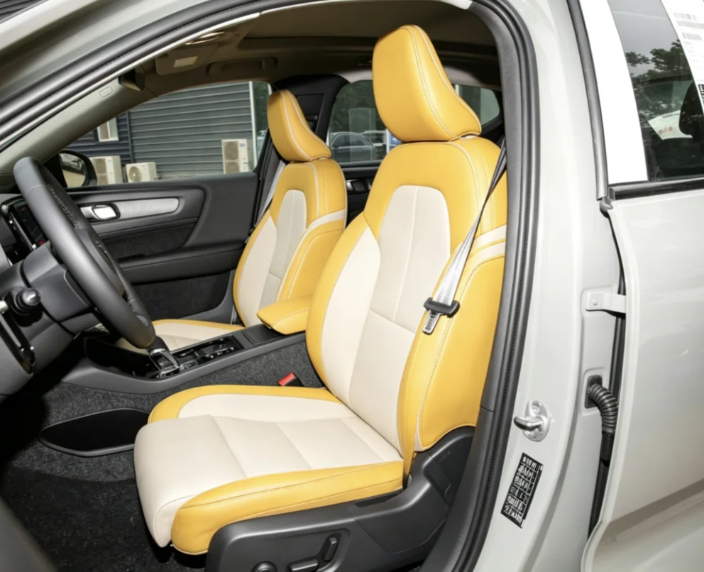 Für Volvo XC40 2019 Maßgefertigte Autositzbezüge Luxuriöses Nappaleder 100% Passgenau Innenausstattung 360 ° Vollständige Abdeckung – Detail 1