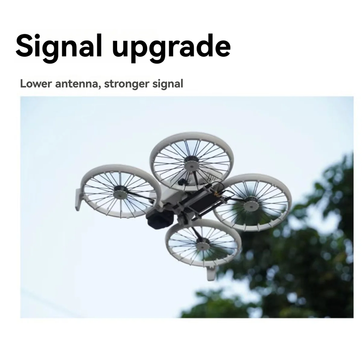 Kit de instalação para módulo DJI Flip 4G, completo com suporte fixo -Y18A