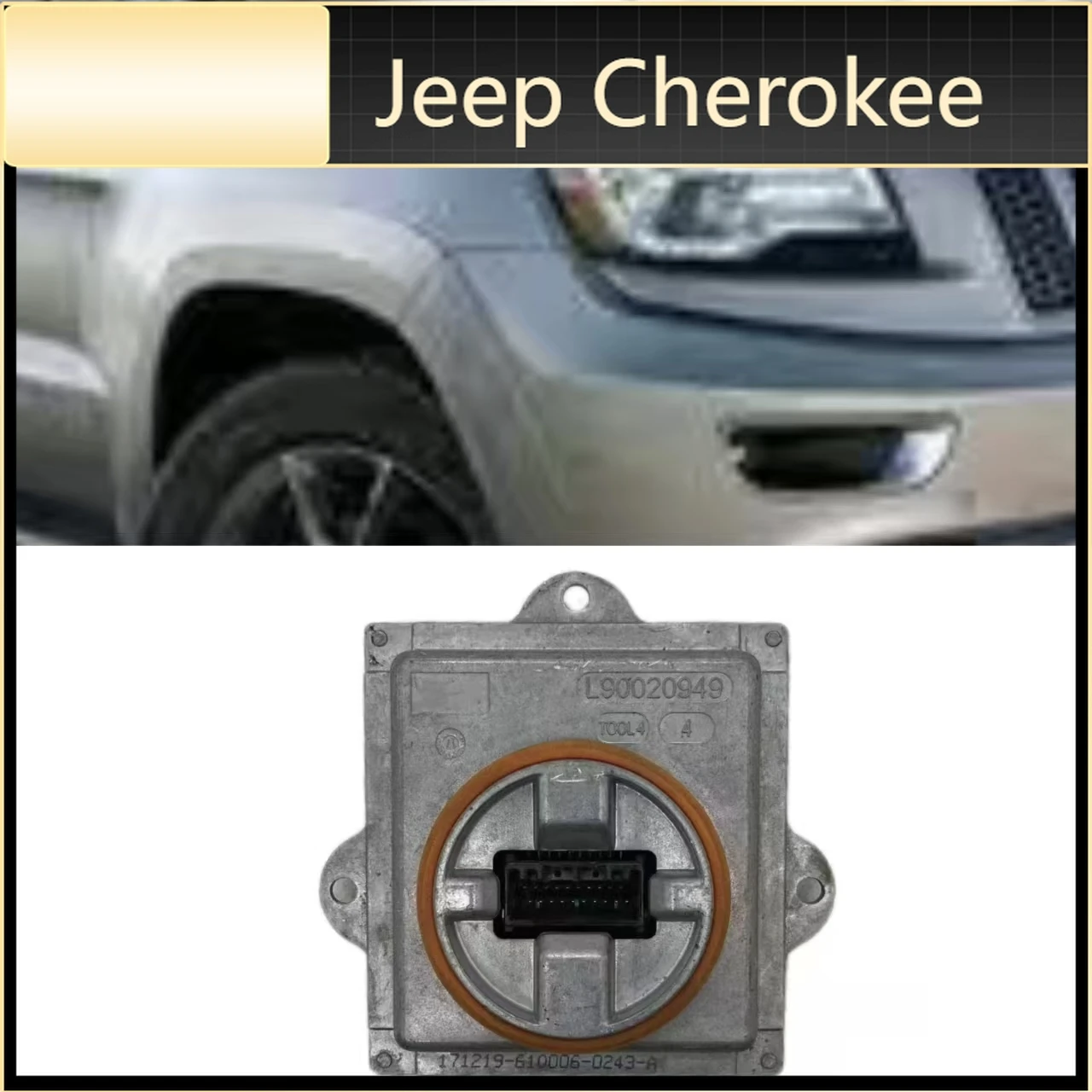 For Jeep Cherokee  BBD WK14 Ballast Angel Eyes Headlight LED Driver ModuleAngel Eye Car Accessories OE L90035854