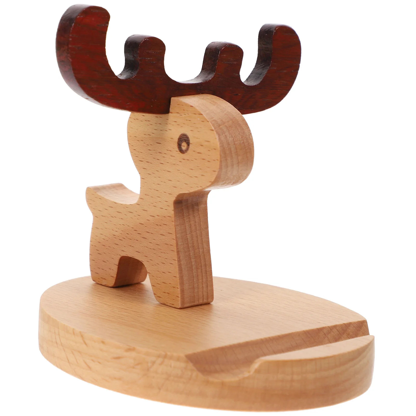 

Деревянный держатель для телефона с изображением животных, котенка, подставка для мобильного телефона, мини-животные, буковая настольная стойка для планшета