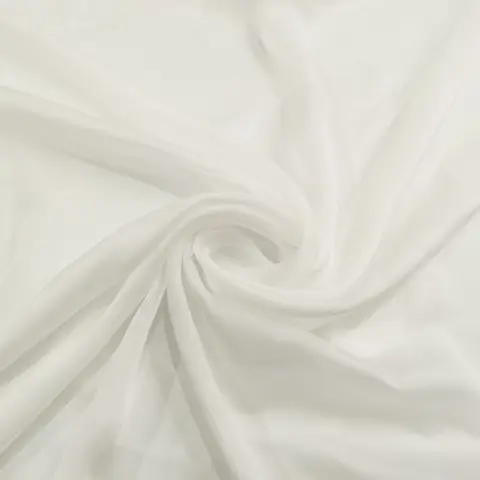 8 best sales सफेद रेशमी कपड़ा - №8