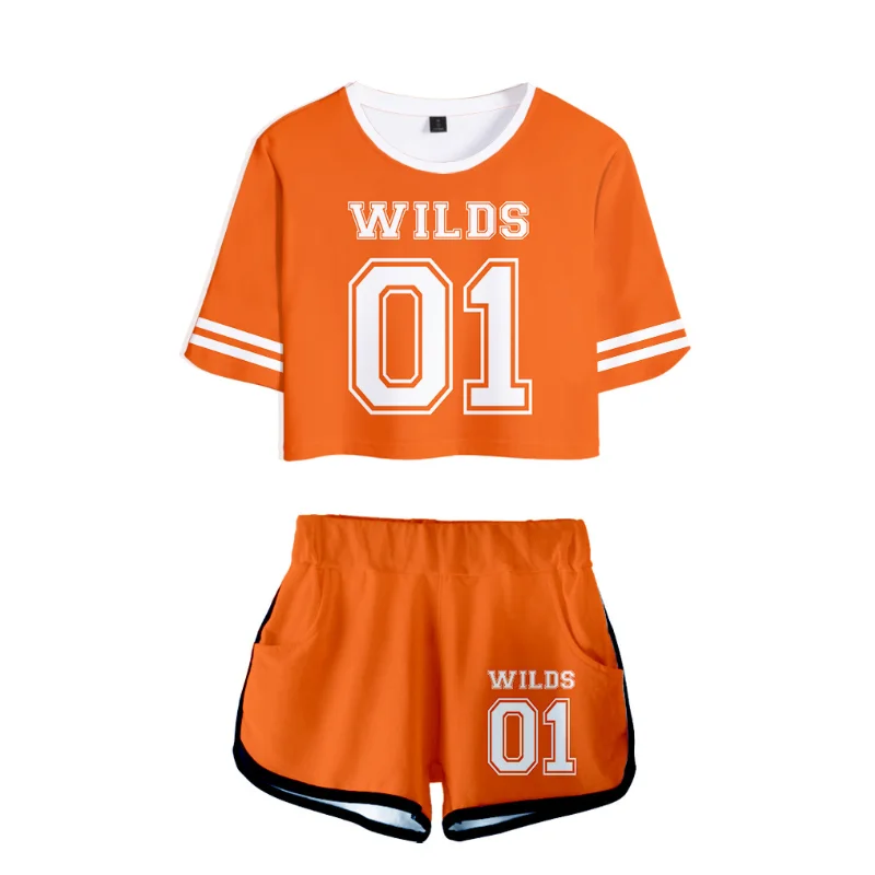 The Foxhole Court Palmetto State Foxes 3D Print Tracksuit Women 2 Piece Set Tops and Shorts WILDS MINYARD JOSTEN Cosplay Costume