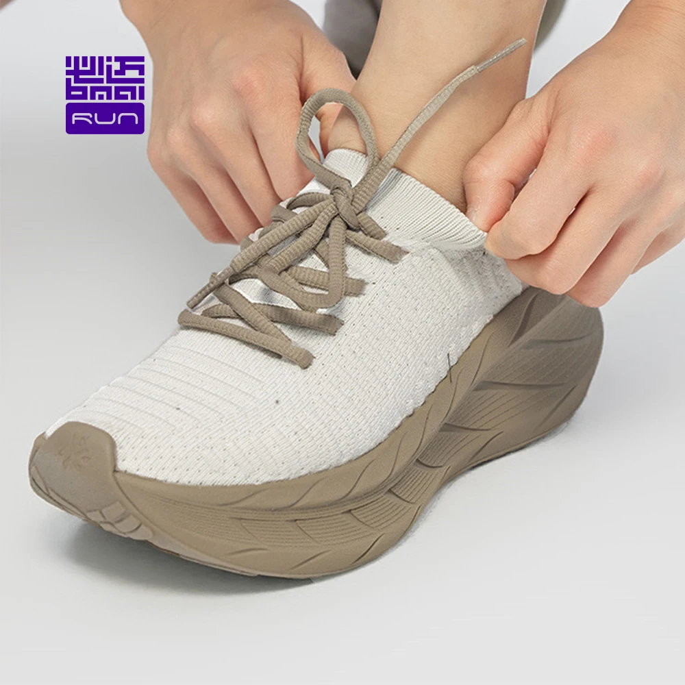 

BMAI 21KM Marathon Running Shoes for Men Breathable Men's Sports Shoes Lace-up Fabric Sneakers Luxury Cushioning Trainers Man