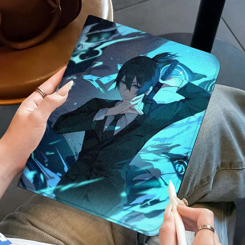 

Chainsaw Man Cartoon Cool Tablet Case For Samsung Galaxy Tab A A7 A8 A9 A11 S6 S11 Lite Plus 10.1 10.4 10.5 Inch