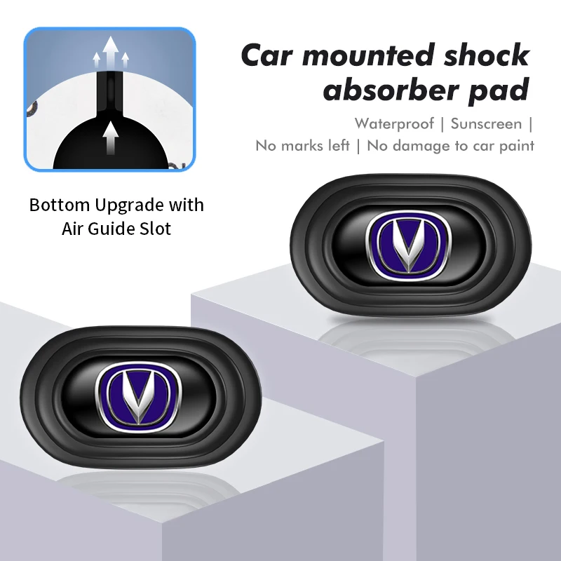 4pcs Car Door Shock Absorber Pads Buffer Anti-Collision Gasket For Changan CS75 CS35 CS15 CS55 CS95 CS85 CX70 EADO CX20 Alsvin