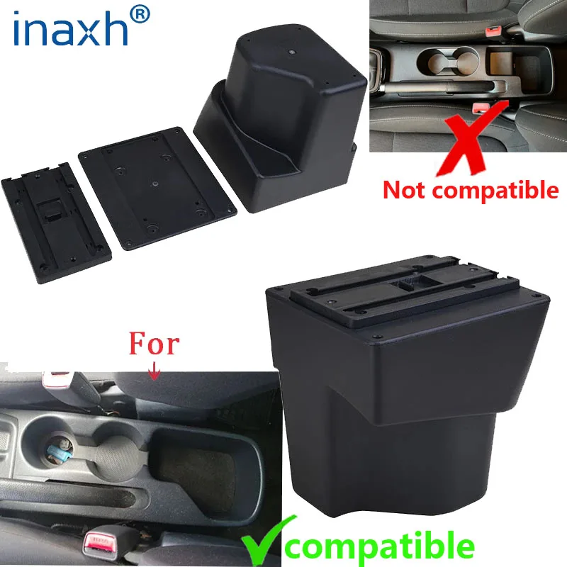 For KIA Rio 5 Armrest Rio 2014 2013 2012 2015 2016 2017 2018 2019 parts Car Armrest box Storage box car accessories Interior