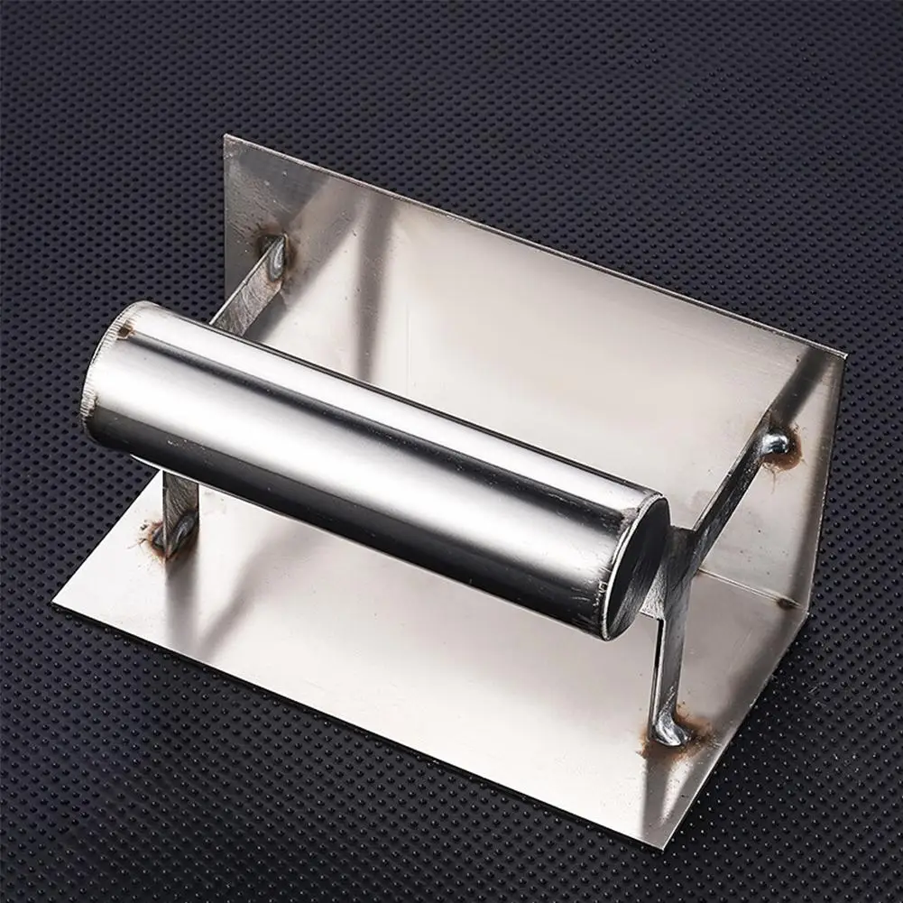 Corner Trowel Stainless Steel With Grip Handle Professional Plaster Accessory Wall Repair Tool For Mudding Drywall Scraping