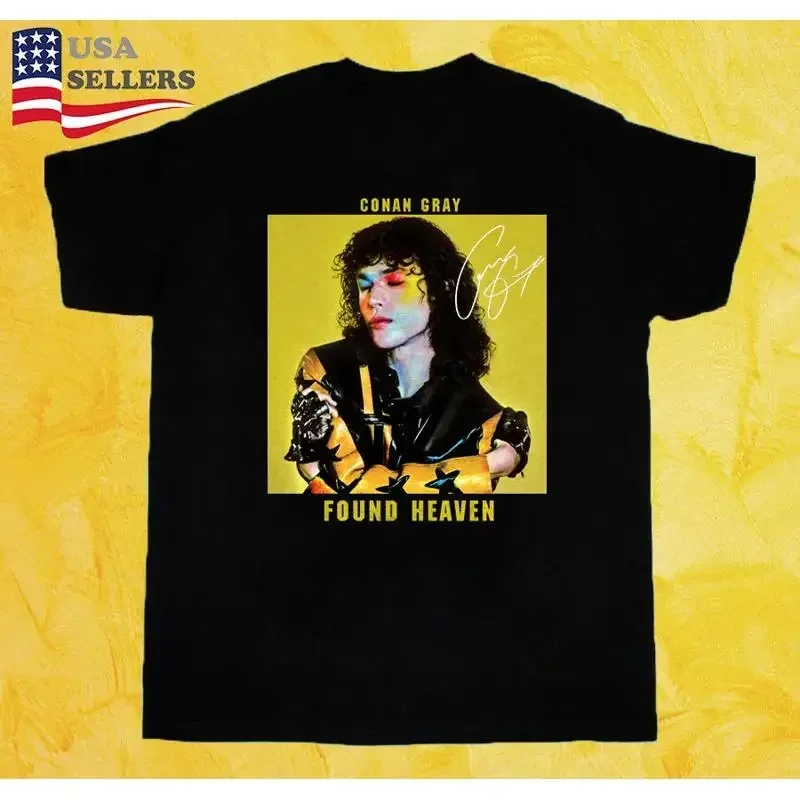 Conan Gray Found Heaven Album Coming Soon Signature  T shirt TN0169