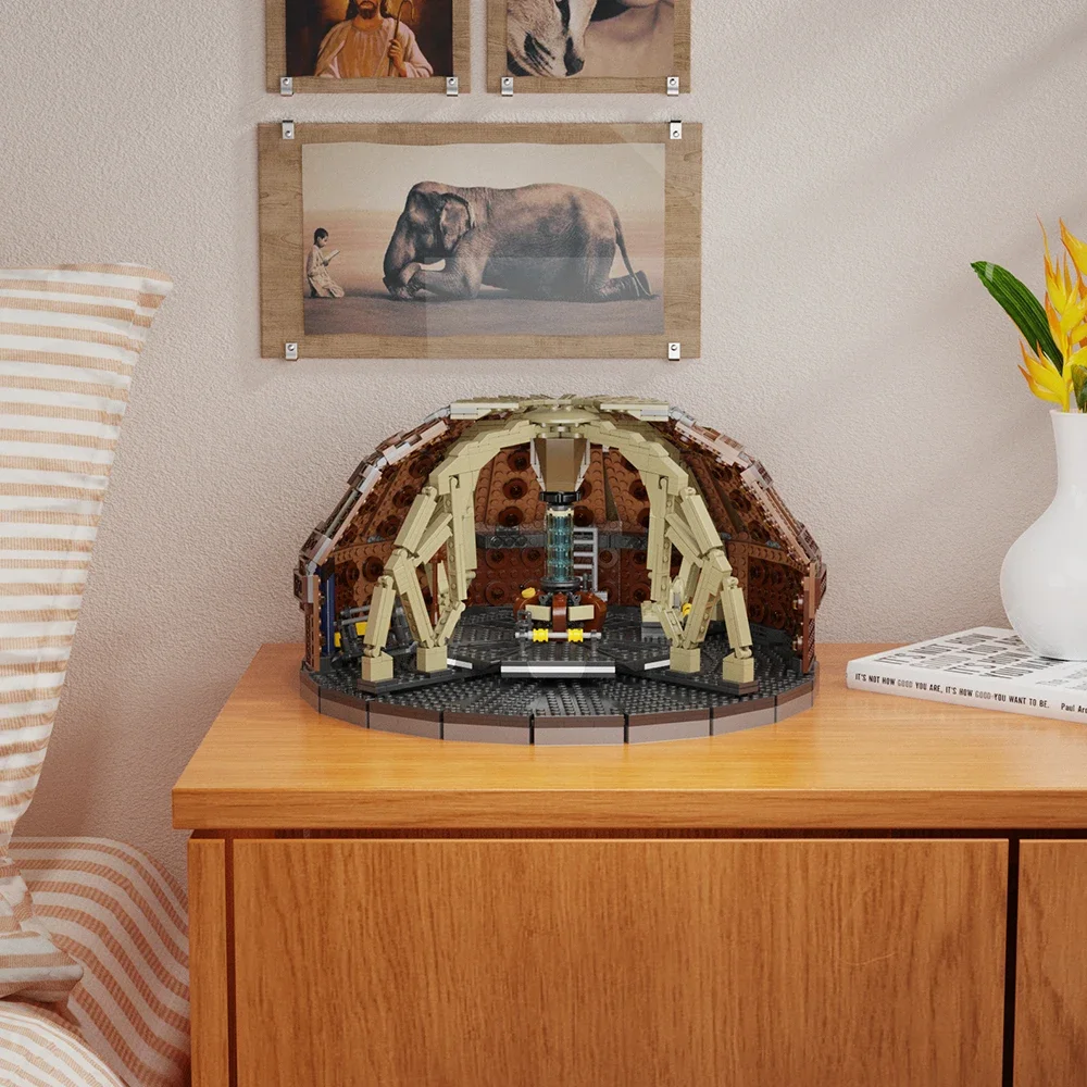Kit de construcción del décimo Doctor Tardis, bloques de casa de la máquina del tiempo, juguetes, regalos para fanáticos y adultos