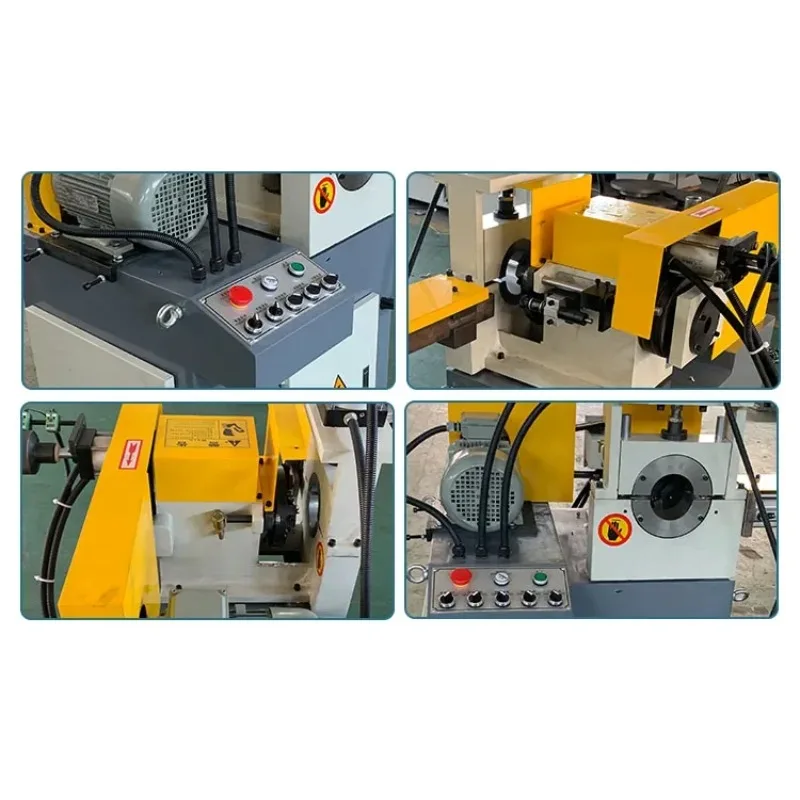 DJ120NC High Precision Round and Straight Chamfer Chamfering Machine Deburring Machine