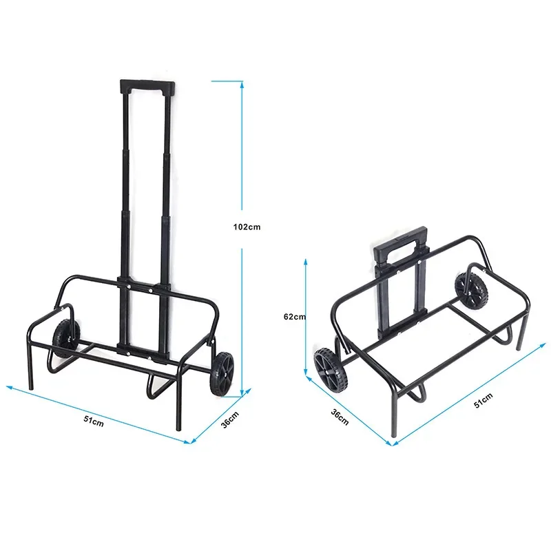 

Two-wheel trolley battery trolley