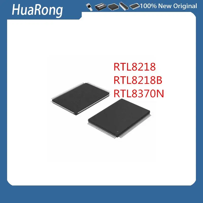 2PCS/LOT    RTL8218   RTL8218B   RTL8218-CG   RTL8218B-CG    RTL8370N   RTL8370N-VB-CG    TQFP128