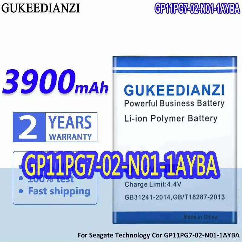 

Wireless Portable Hard Drive Battery GP11PG7-02-N01-1AYBA 3900Mah For Seagate Technology Mobile