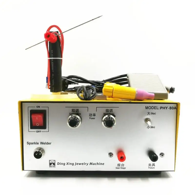 500W 80A Pulse Spot Welding Hand Held Pulse Spot Welder Spot Welding Machine Welding Machine Gold And Silver Jewelry Processing