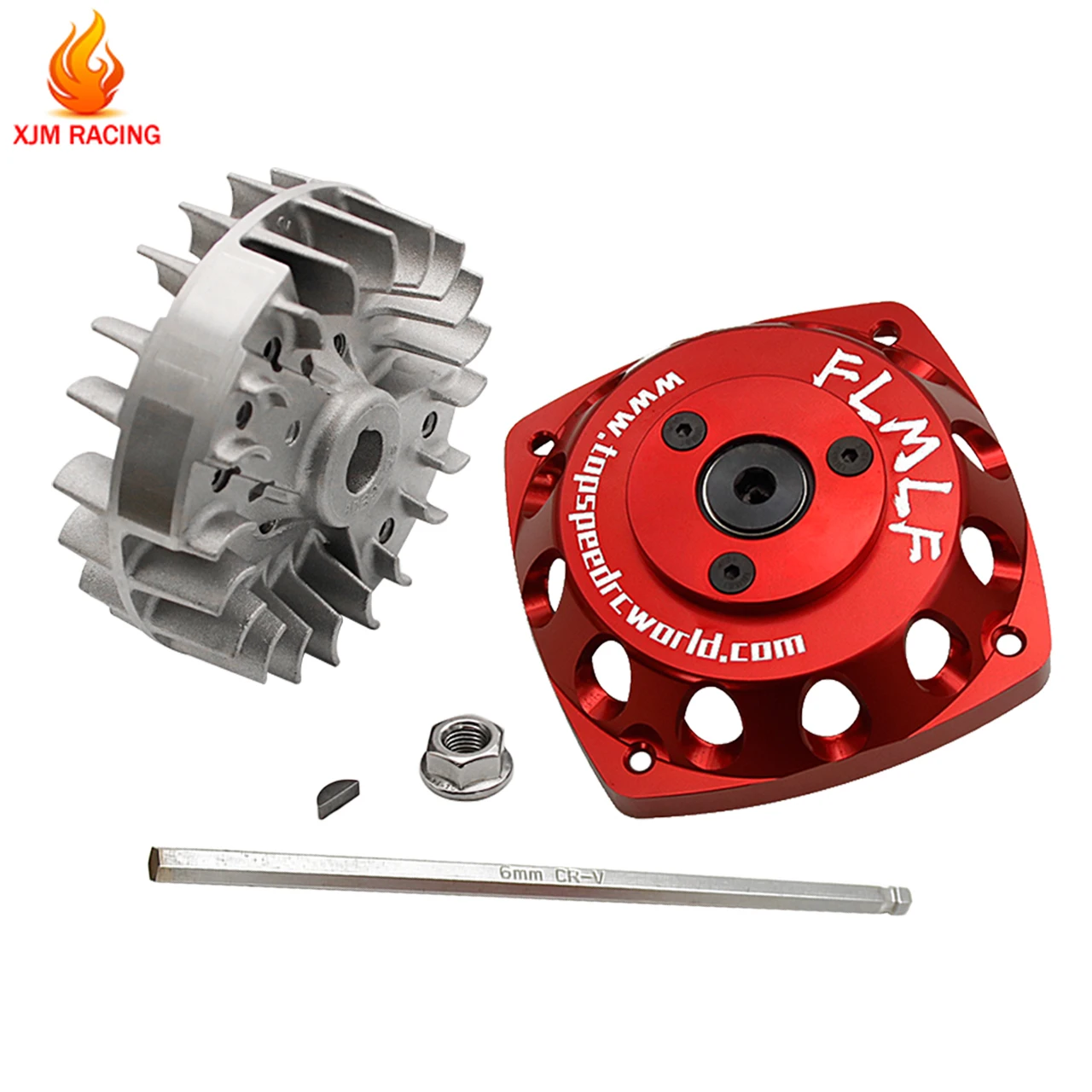 Alloy Roto Starter Electric Starter Fit Zenoah CY 23CC-58CC Engine for 1/5 HPI Rovan Kingmotor Baja Losi 5ive T FG Rc Car Parts