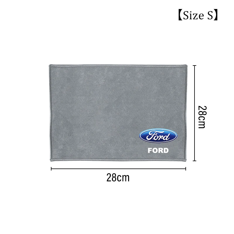 Car Wash Microfiber Towel Auto Cleaning Drying Cloth Care Cloth For Ford Focus ST Ranger Mondeo Kugo Ecosport Fiesta Kuga Fusion