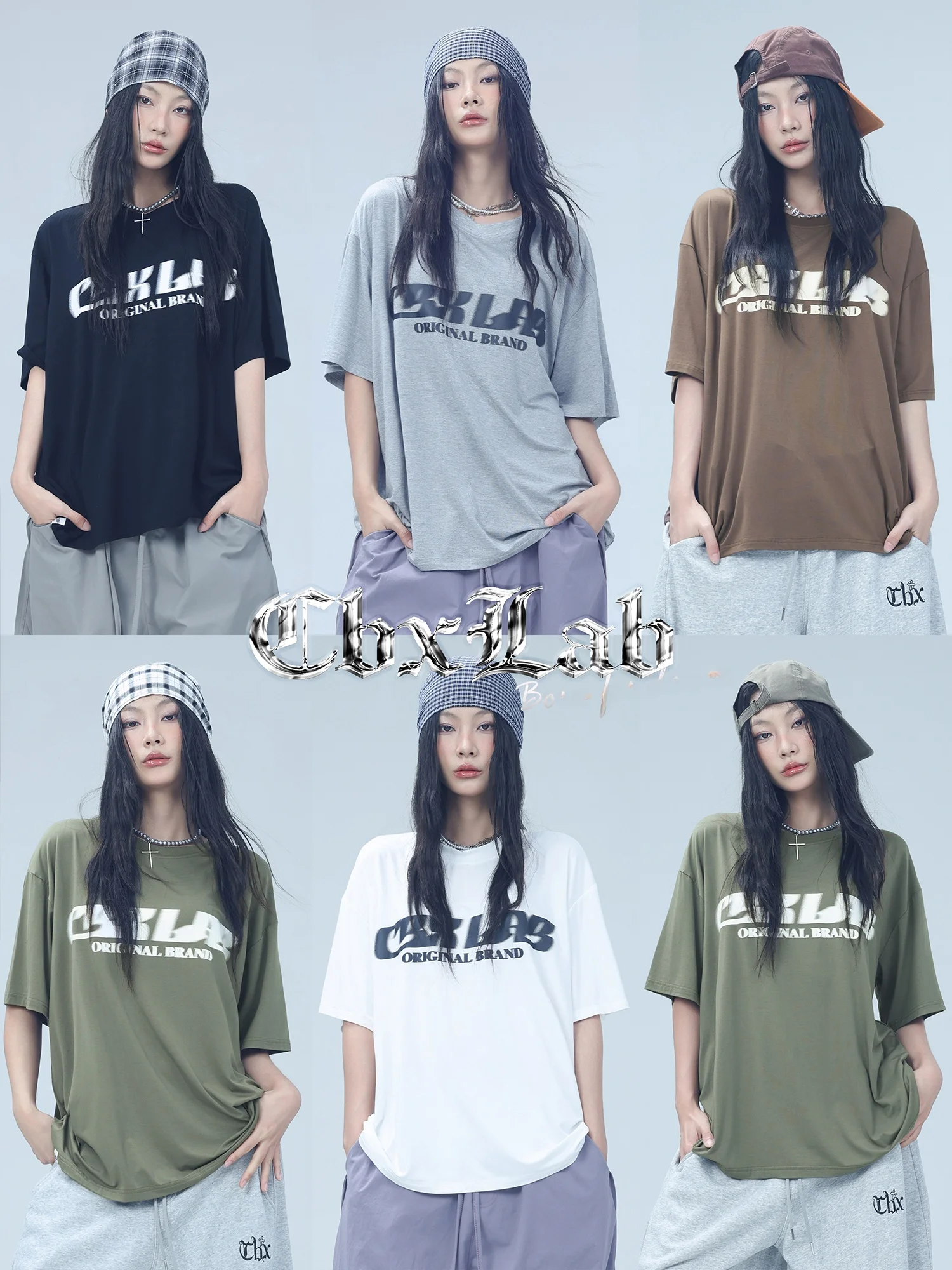 เสื้อยืด CBXLAB สตรีทแดนซ์ แบรนด์เทรนดี้ สำหรับฤดูร้อน สไตล์ฮิปฮอป แจ๊ส หรือ เสื้อยืด K-DANCE เนื้อผ้านุ่ม ระบายอากาศดี ถักทออย่างดี