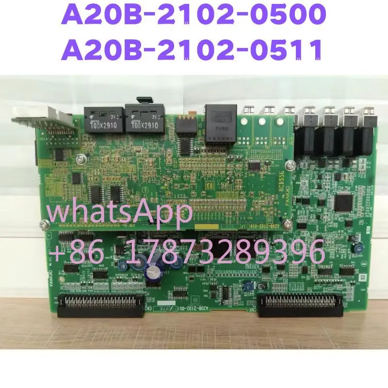 

Second-hand A20B-2102-0500 A20B-2102-0511 Servo Drive Circuit Board Tested OK