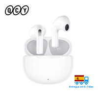 QCY T20 Wireless Earphones Bluetooth 5.3 Earbuds 68ms Low Latency 13mm Driver Headphones 4 Mics+ENC HD Call Semi-in Ear Headset